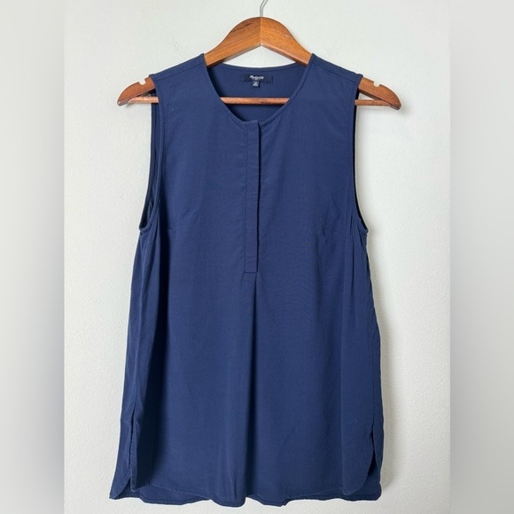 MADEWELL Navy Novella Tank Size Medium - Picture 4 of 9